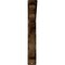 Ekena Millwork Avery Wrought Iron Bracket, (Triple center brace), Antiqued Brass 2"W x 10"D x 12"H BKTM02X10X12TAVABS - alternate 6